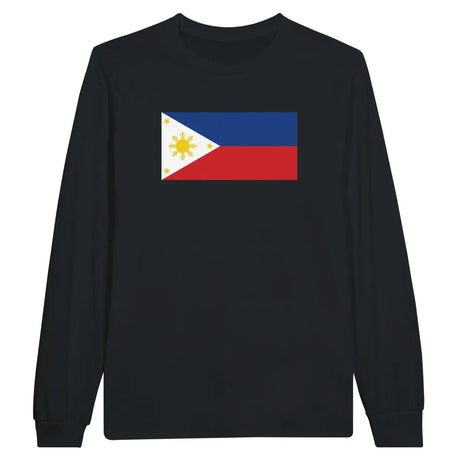 T-shirt à manches longues Drapeau des Philippines - Pixelforma 