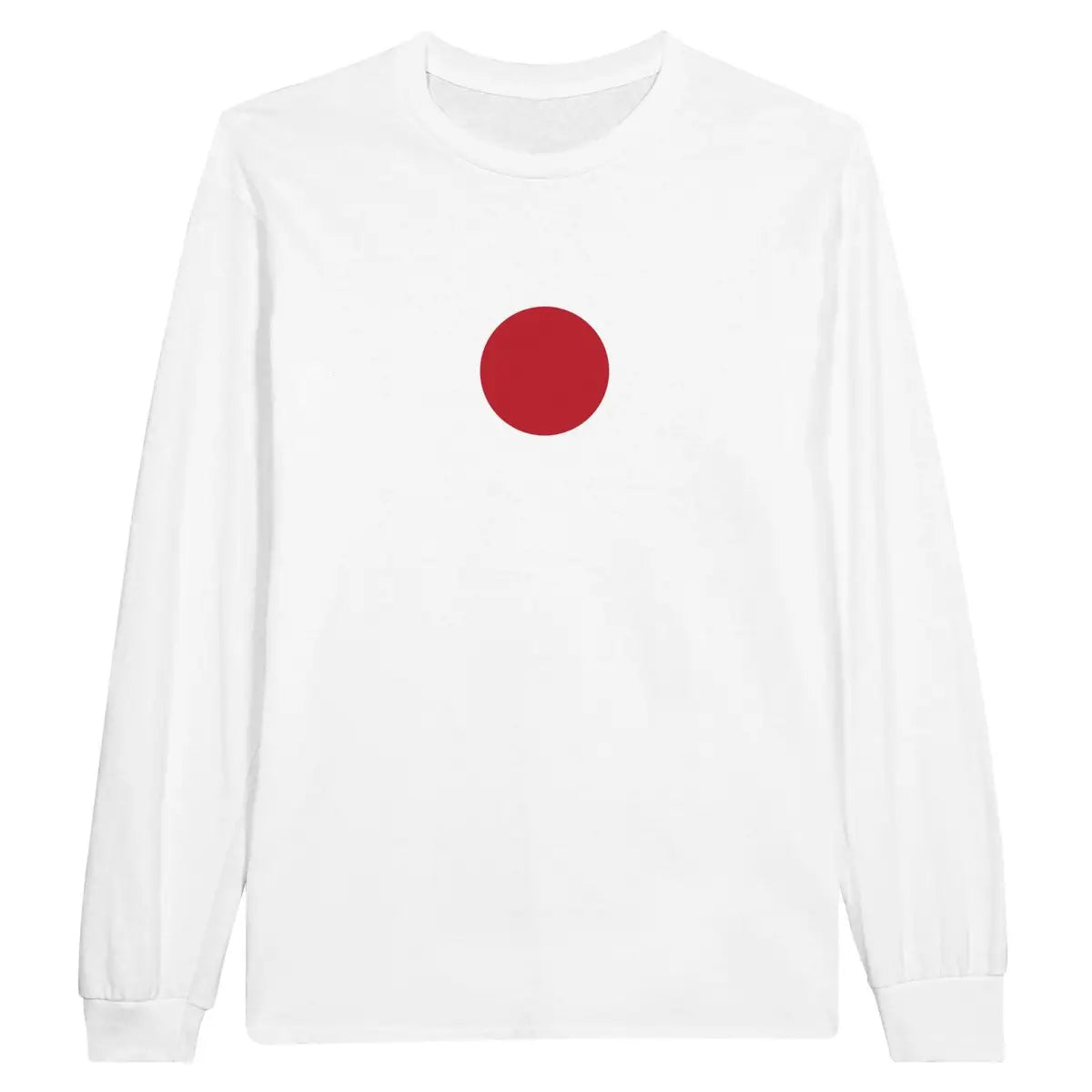 T-shirt à manches longues Drapeau du Japon - Pixelforma 