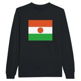 T-shirt à manches longues Drapeau du Niger - Pixelforma 