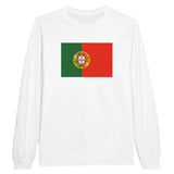 T-shirt à manches longues Drapeau du Portugal - Pixelforma 