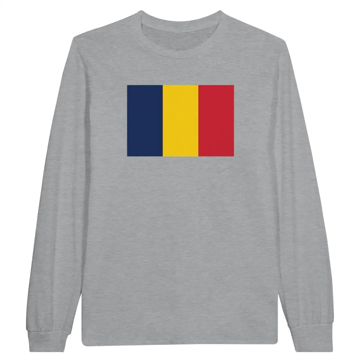 T-shirt à manches longues Drapeau du Tchad - Pixelforma 