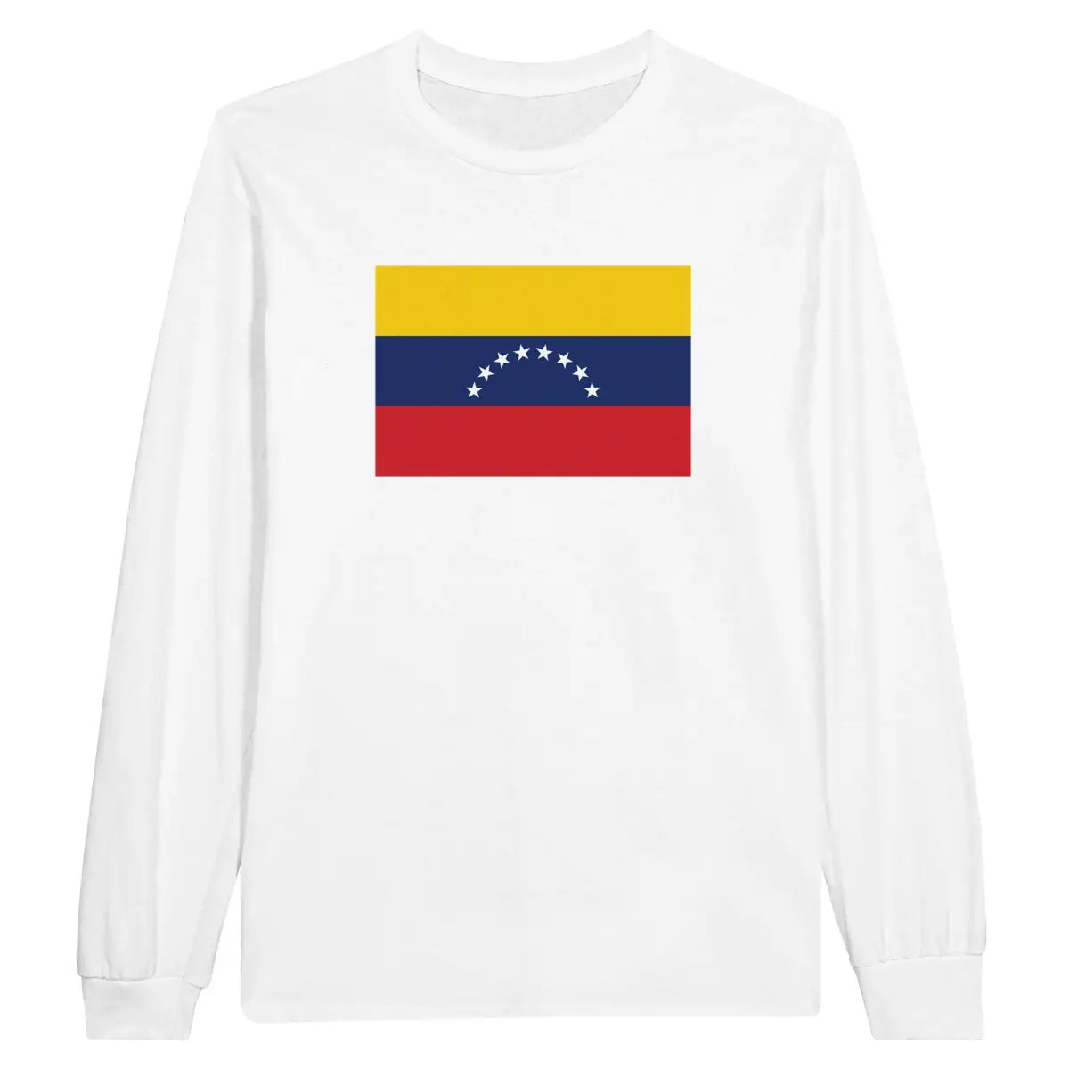 T-shirt à manches longues Drapeau du Venezuela - Pixelforma 