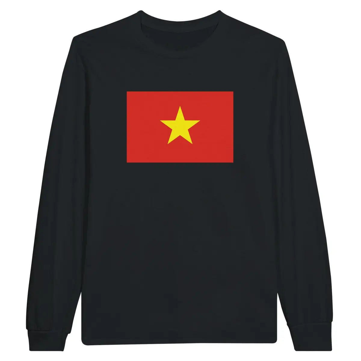 T-shirt à manches longues Drapeau du Viêt Nam - Pixelforma 