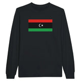 T-shirt à manches longues drapeau libye - pixelforma