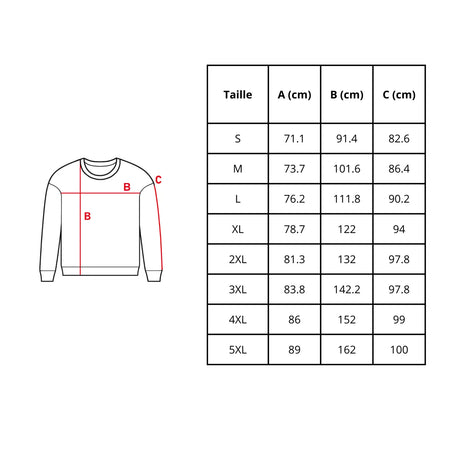 T-shirt à manches longues drapeau pologne en broderie - pixelformaflag