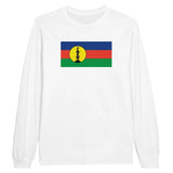 T-shirt à manches longues Drapeaux de la Nouvelle-Calédonie - Pixelforma 