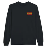 T-shirt à manches longues espagne broderie coton mélangé