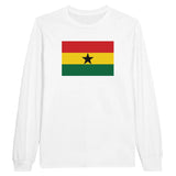 T-shirt à manches longues ghana coton mélangé imprimé doux