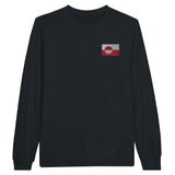 T-shirt à manches longues groenland broderie coton doux