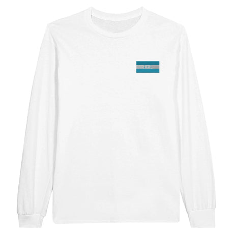 T-shirt à manches longues honduras broderie coton mélangé