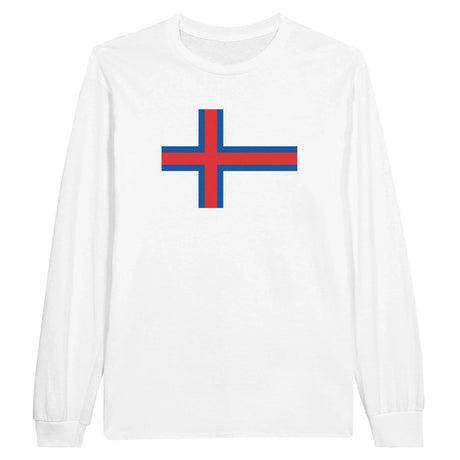 T-shirt à manches longues îles féroé coton mélangé