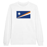T-shirt à manches longues îles marshall coton mélangé