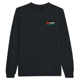 T-shirt à manches longues jordanie broderie coton mélangé