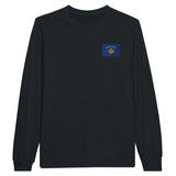 T-shirt à manches longues kosovo coton mélangé broderie