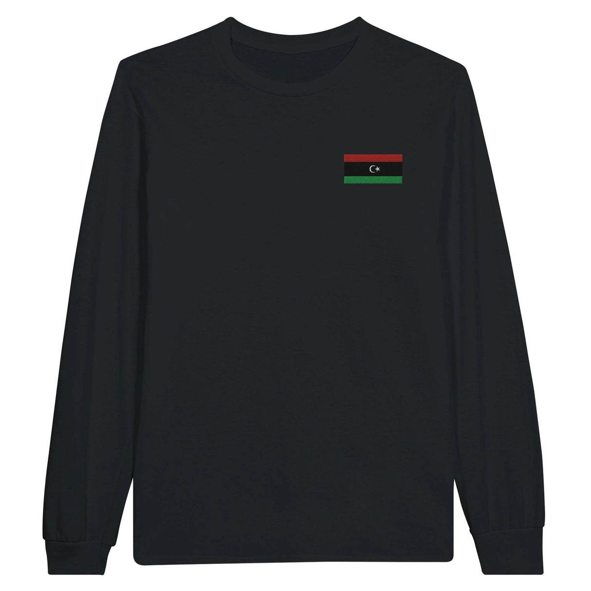 T-shirt à manches longues libye broderie coton mélangé