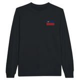 T-shirt à manches longues liechtenstein coton broderie
