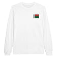 T-shirt à manches longues madagascar coton broderie couleur