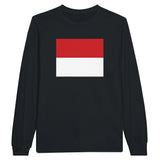 T-shirt à manches longues monaco coton mélangé imprimé