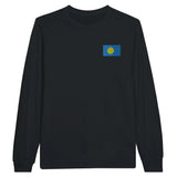 T-shirt à manches longues palaos broderie coton mélangé