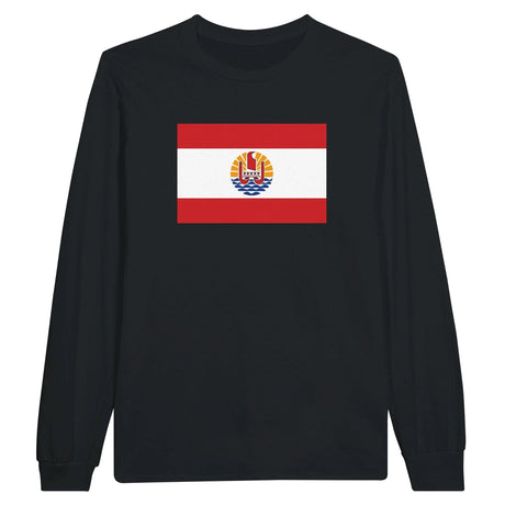 T-shirt à manches longues polynésie française coton mélangé
