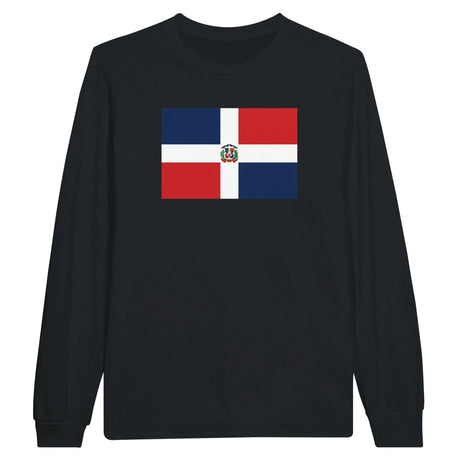 T-shirt à manches longues république dominicaine coton mélangé
