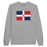 T-shirt à manches longues république dominicaine coton mélangé