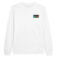 T-shirt à manches longues soudan du sud broderie coton