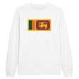 T-shirt à manches longues sri lanka coton mélangé imprimé