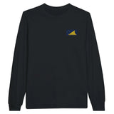 T-shirt à manches longues tokelau broderie coton mélangé