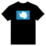 T-shirt antarctique coton épais brodé manches longues