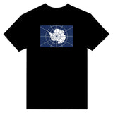 T-shirt antarctique officiel brodé coton mélangé