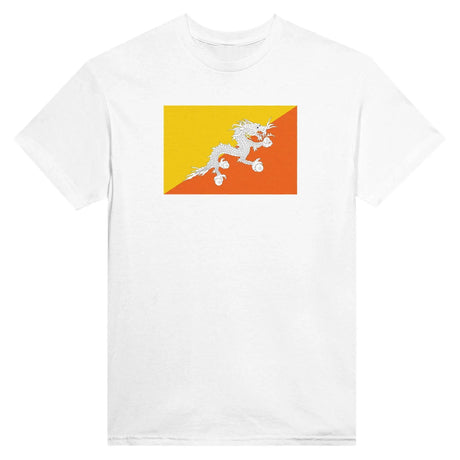 T-shirt bhoutan coton épais brodé manches longues