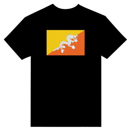 T-shirt bhoutan coton épais brodé manches longues