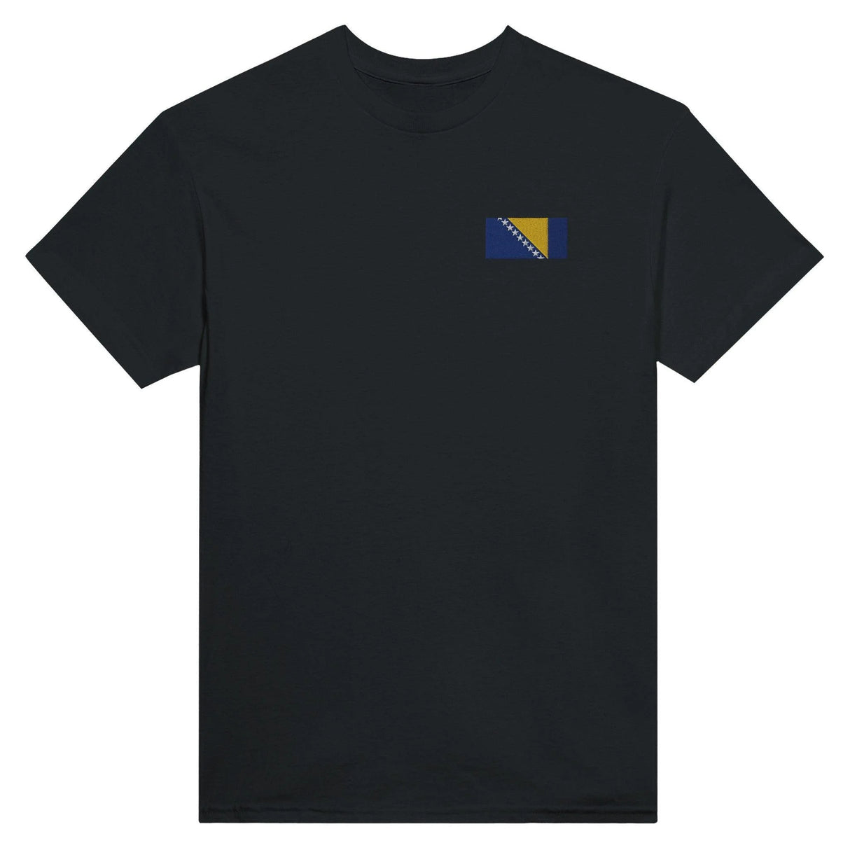 T-shirt bosnie-herzégovine broderie couleur coton épais