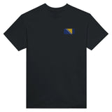 T-shirt bosnie-herzégovine broderie couleur coton épais