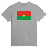 T-shirt burkina faso coton mélangé brodé manches longues