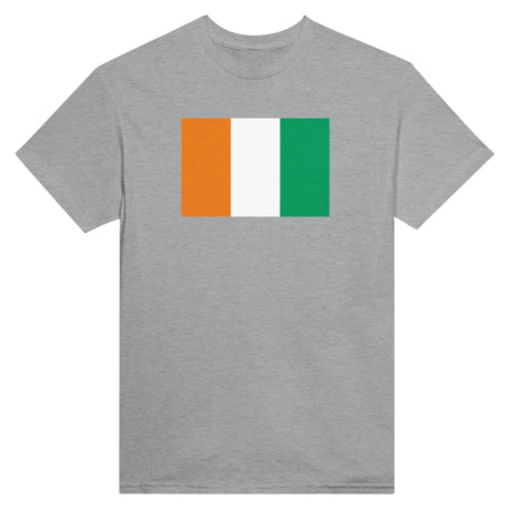 T-shirt côte d’ivoire coton mélangé brodé manches longues