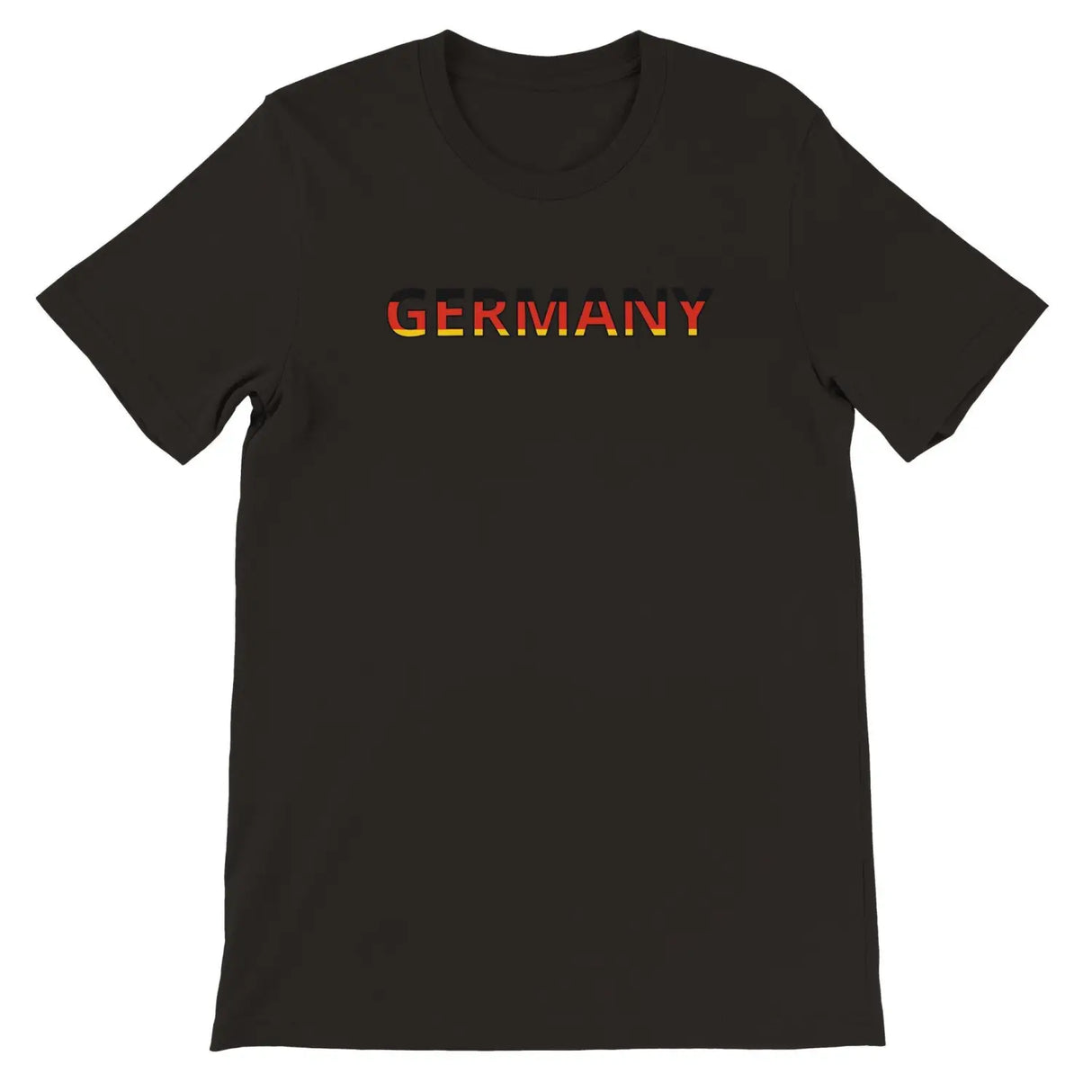 T-shirt drapeau allemagne - pixelforma