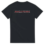 T-shirt drapeau angleterre en écriture - pixelforma