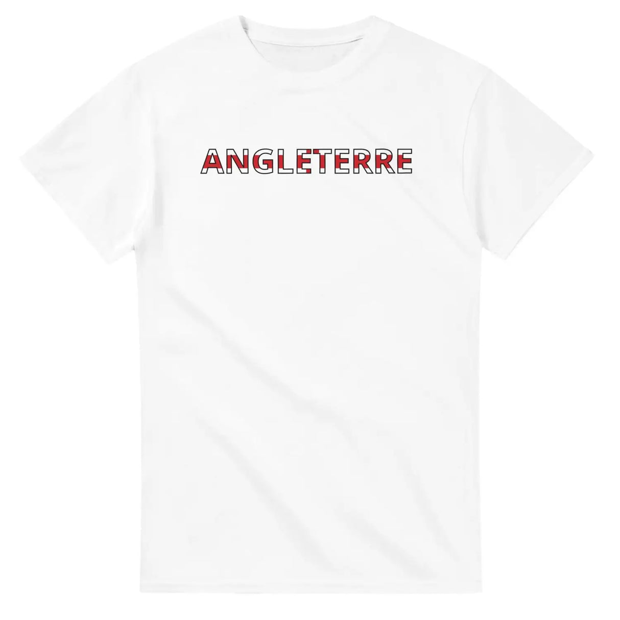 T-shirt drapeau angleterre en écriture - pixelforma