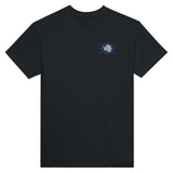 T-shirt drapeau antarctique broderie officel coton épais