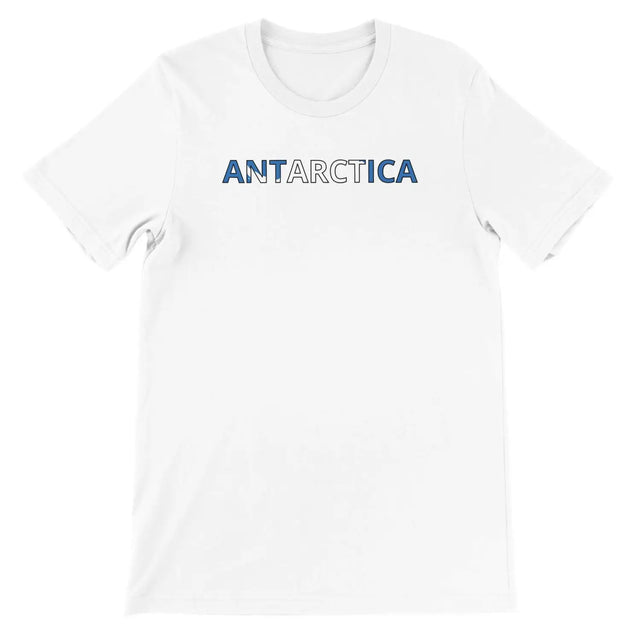 T-shirt drapeau antarctique - pixelforma