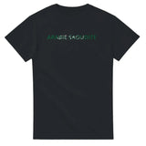 T-shirt drapeau arabie saoudite en écriture - pixelforma