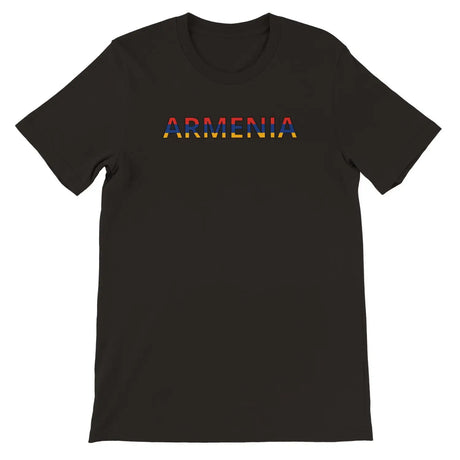 T-shirt drapeau arménie - pixelforma