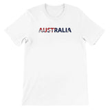 T-shirt drapeau australie - pixelforma