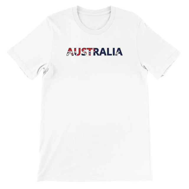 T-shirt drapeau australie - pixelforma