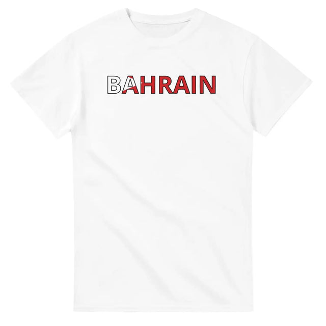 T-shirt drapeau bahreïn - pixelforma