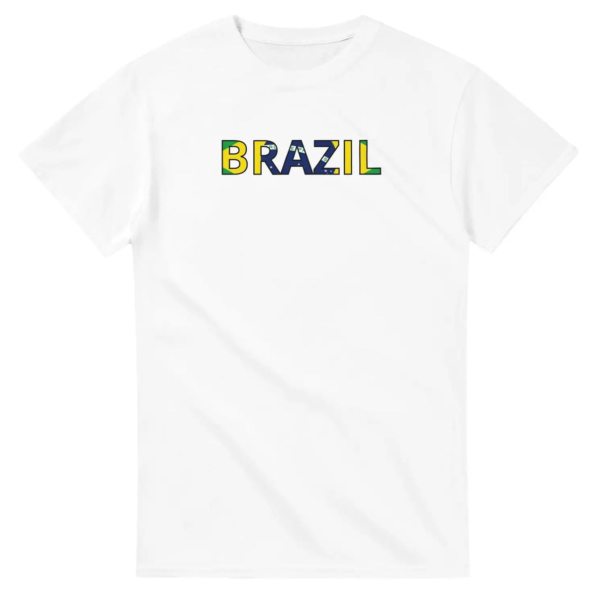 T-shirt drapeau brésil - pixelforma