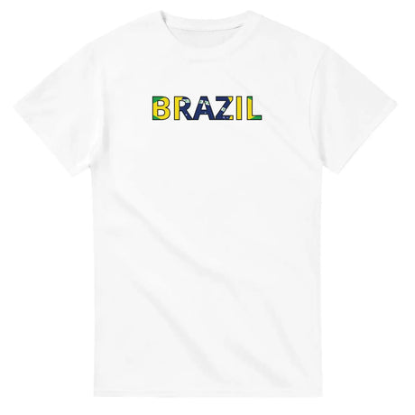 T-shirt drapeau brésil - pixelforma