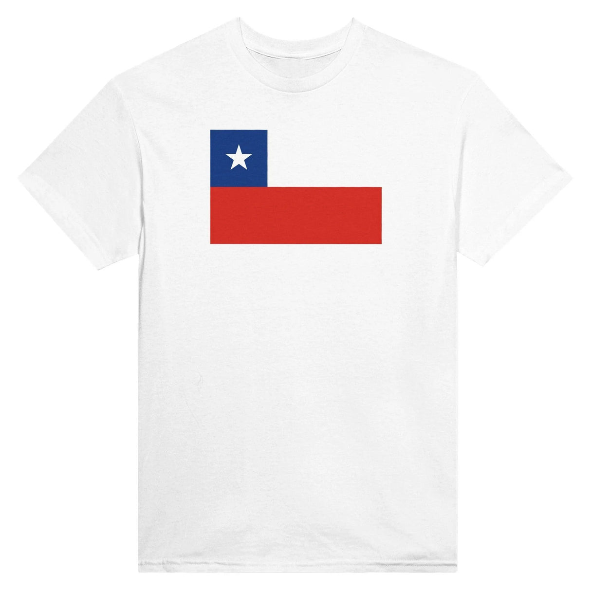 T-shirt drapeau chili brodé en coton mélangé manches longues